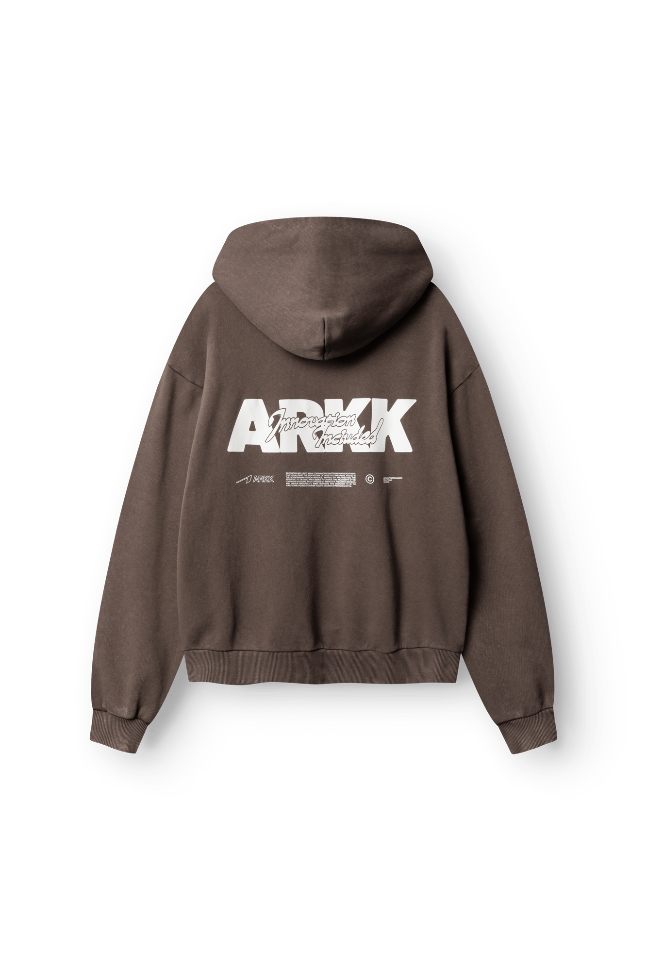 ARKK Apparel ARKK Boxy Hoodie 3.0 | Faded Brown Hoodie